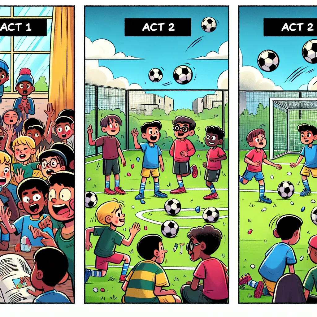 правила игры в футбол для детей