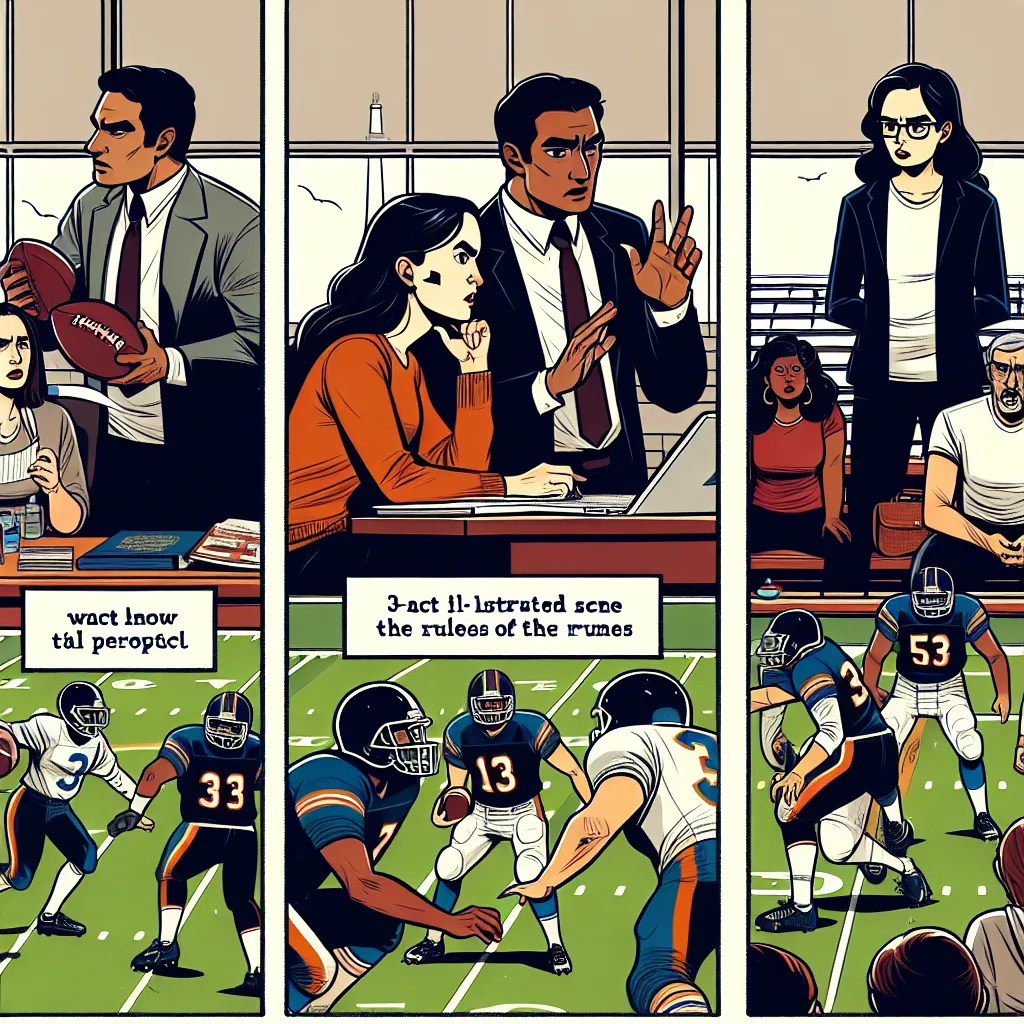 правила американского футбола кратко