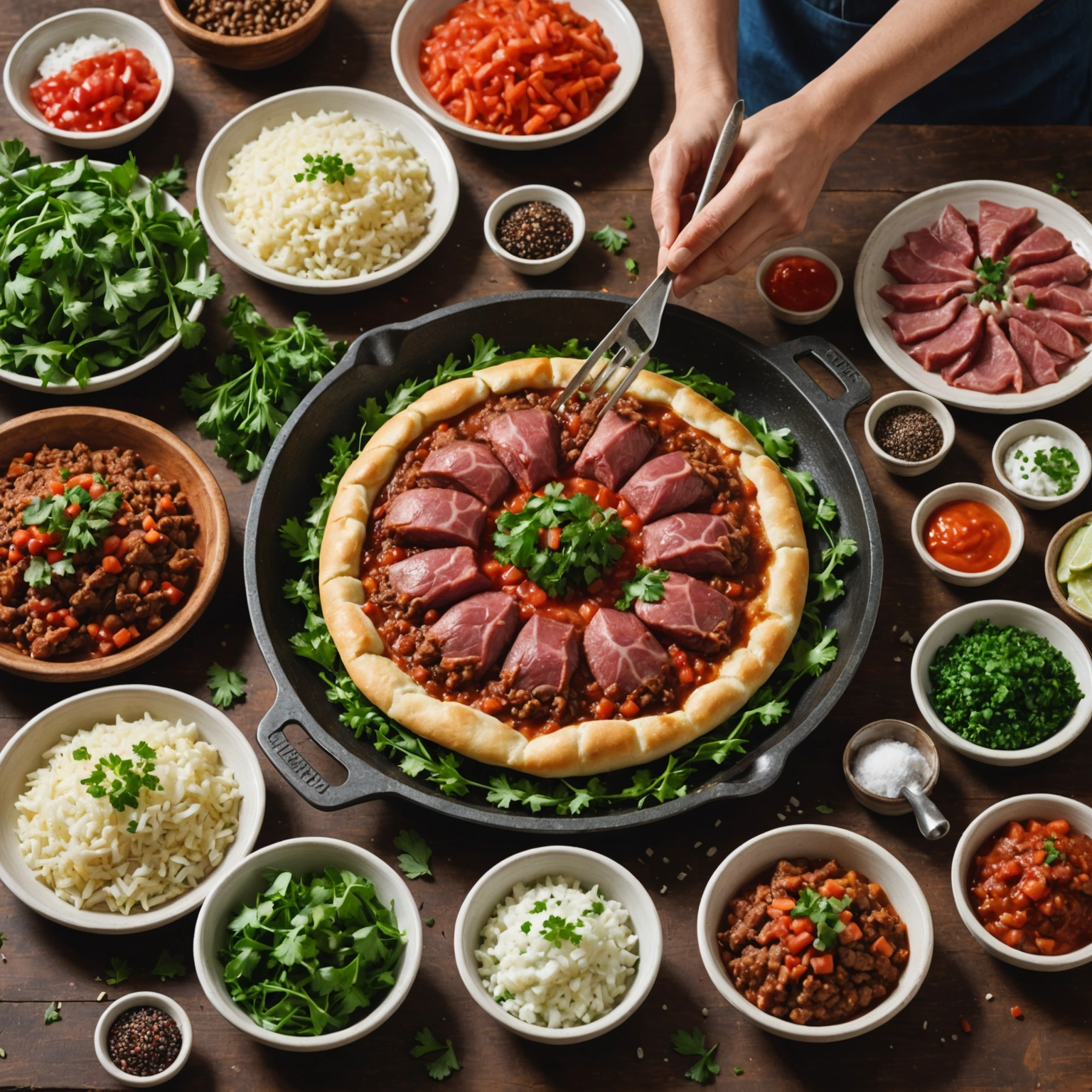 Искусство кулинарии: как приготовить сочный фарш для беляшей и добиться идеального вкуса