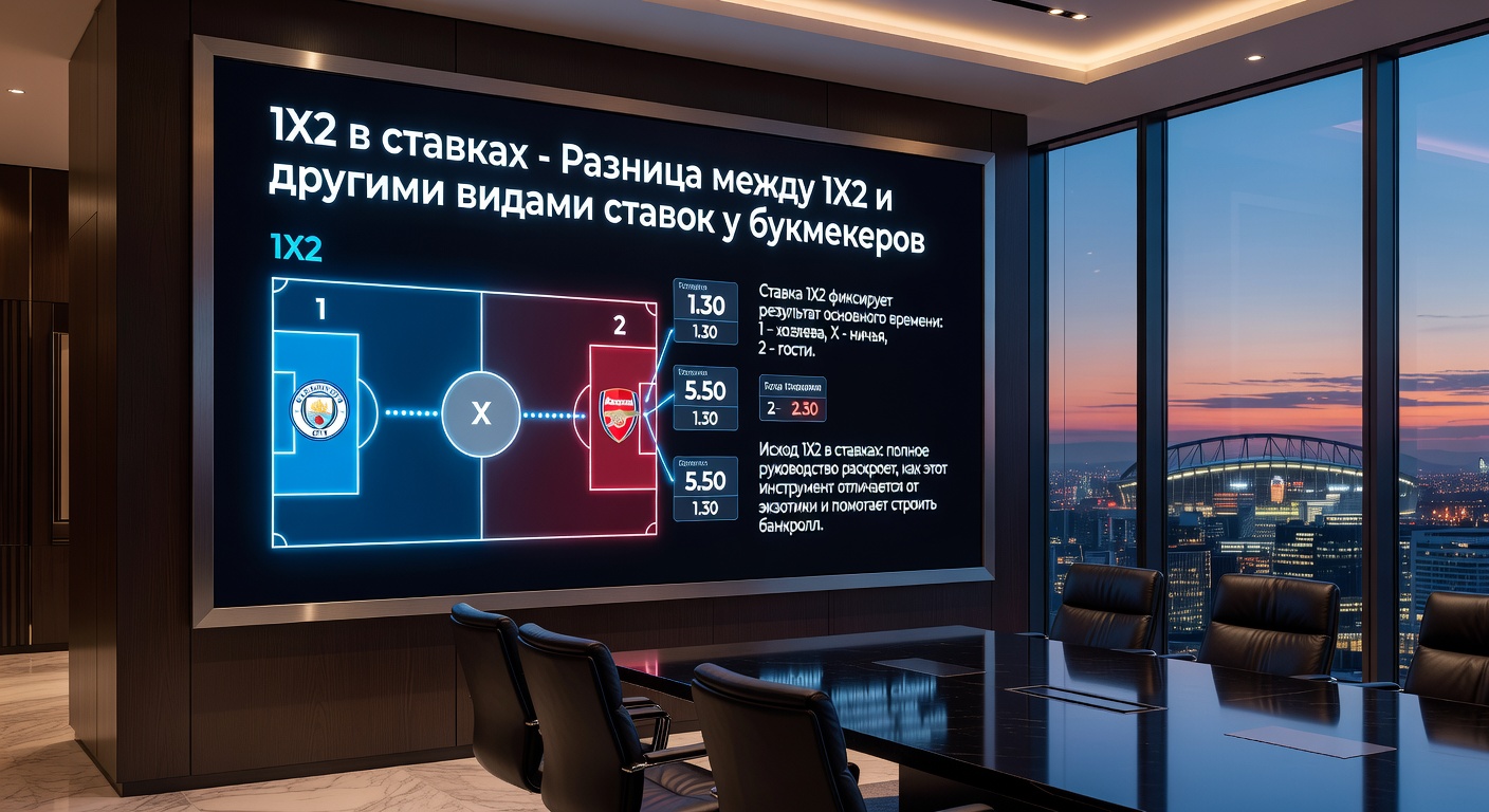 1х2 в ставках - Разница между 1X2 и другими видами ставок у букмекеров