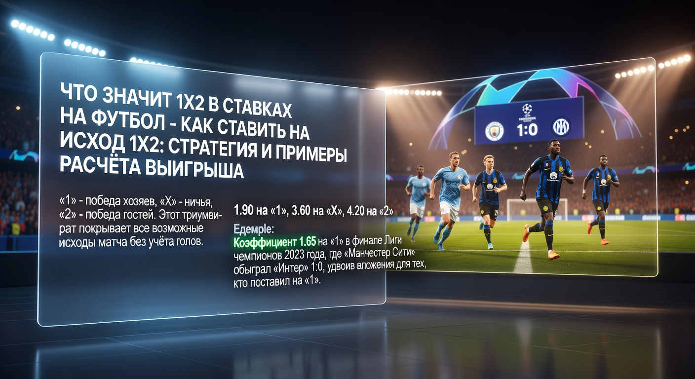 Что значит 1х2 в ставках на футбол - Как ставить на исход 1X2: Стратегия и примеры расчёта выигрыша