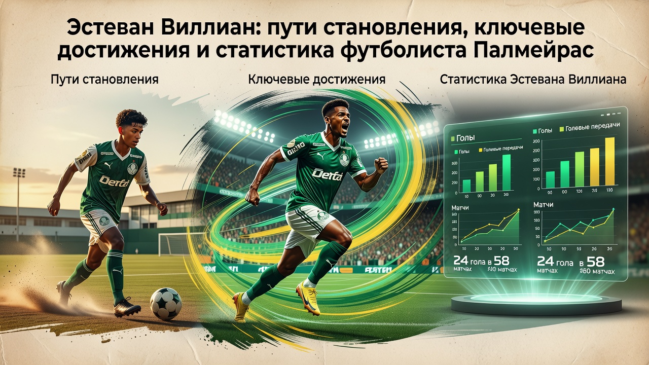 Эстеван Виллиан: пути становления, ключевые достижения и статистика футболиста Палмейраса