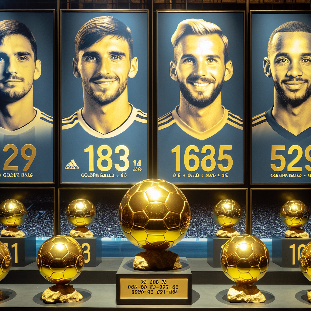 История Золотых Мячей: Сравнение Достижений Месси и Роналду