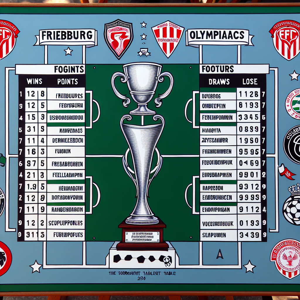 История Встреч Фрайбурга и Олимпиакоса в Европейских Турнирах