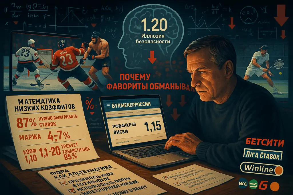 Как не сливать на фаворитах: букмекеры