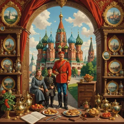 Антиквариат и коллекционирование: Погружение в богатство русского стиля и наследия