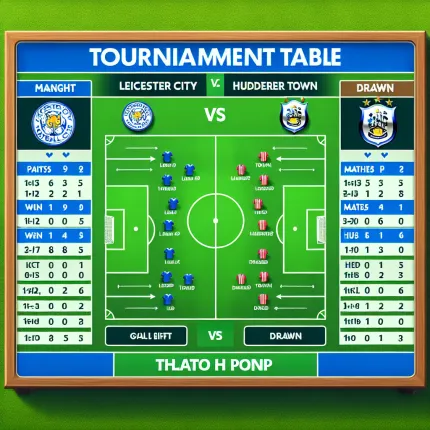 Лестер Сити и Хаддерсфилд Таун: Турнирная Таблица и История Противостояний