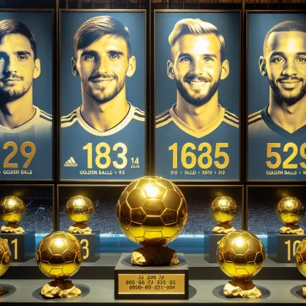 История Золотых Мячей: Сравнение Достижений Месси и Роналду